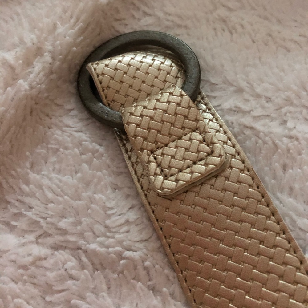 GOLD WEAVED BELT